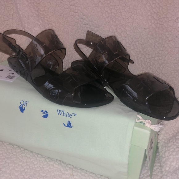 Virgil Abloh OFF-WHITE jelly sandals - Picture 1 of 5